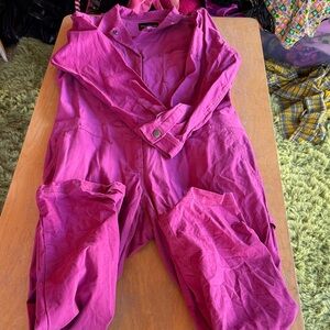 Wildfang Fuchsia Jumpsuit